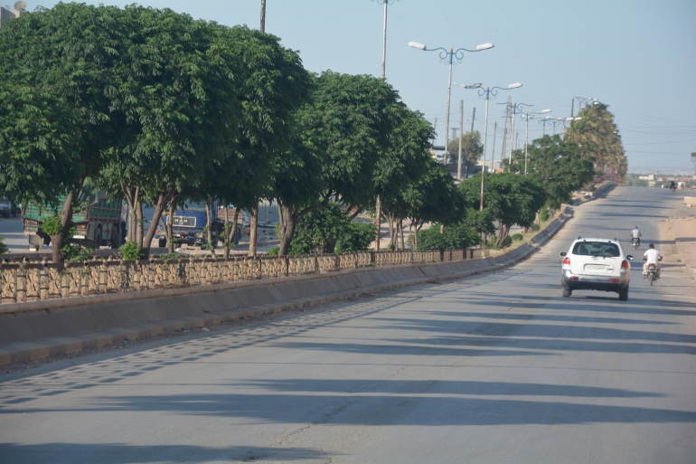 مناطق العبور لشمال غرب سوريا(الجزيرة)