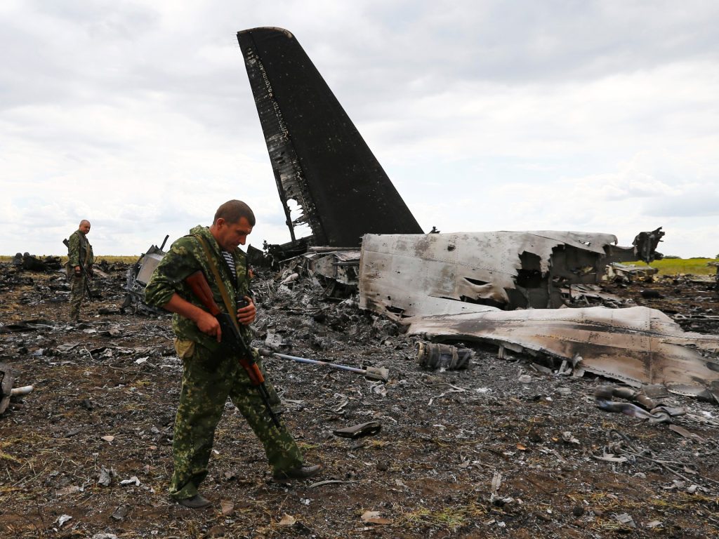 تحطم طائرة عسكرية روسية على متنها 65 أسيرا أوكرانيا