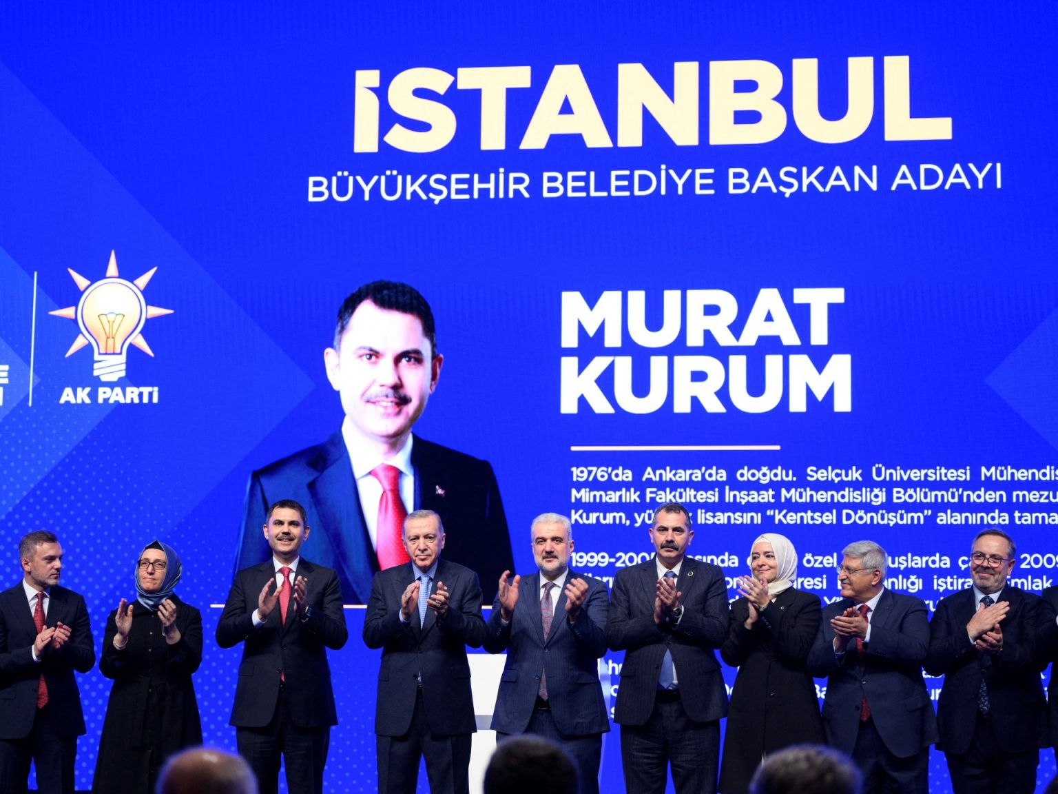 ما الحلول التي قدمها مرشح العدالة والتنمية لبلدية إسطنبول؟