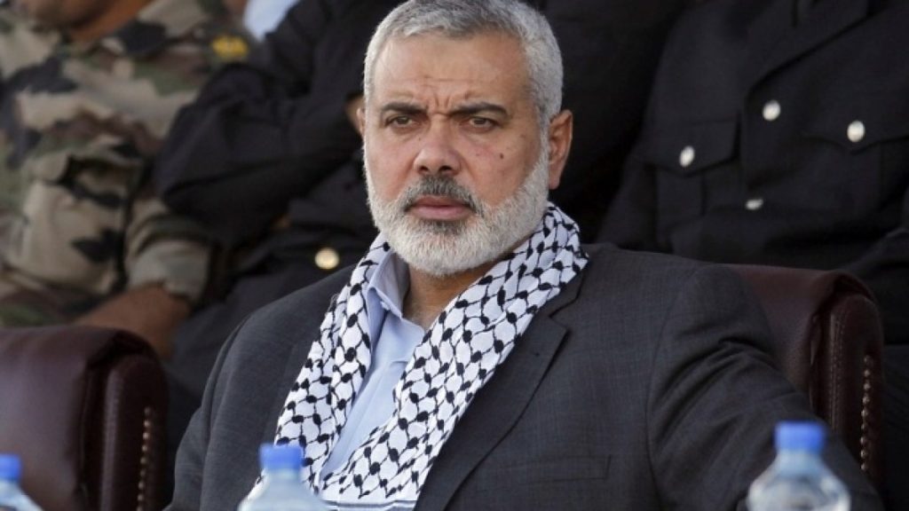 هنية: تلقينا مقترح باريس لوقف إطلاق النار وسندرسه