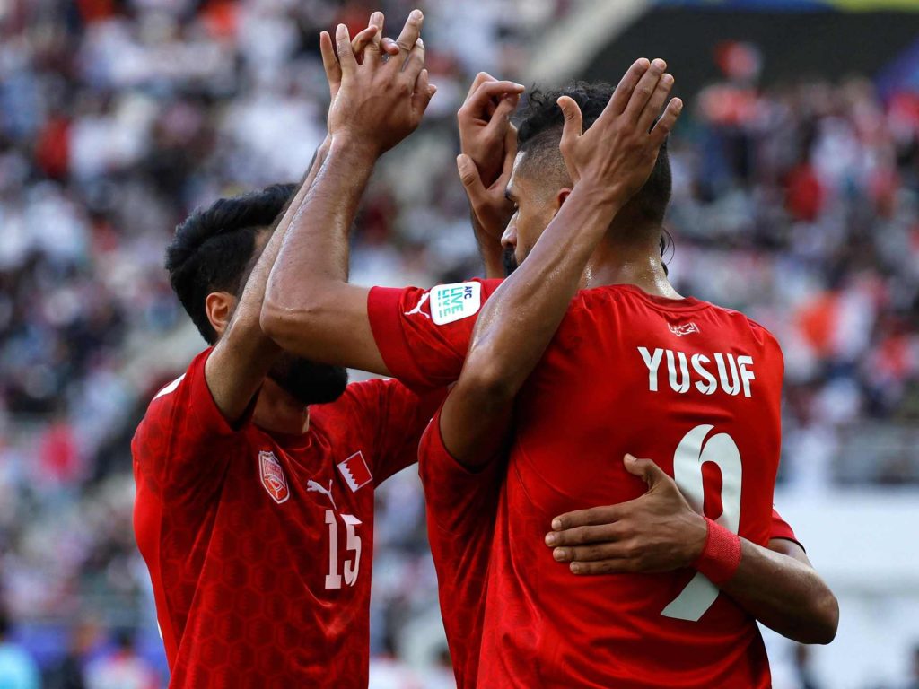 البحرين تخطف صدارة المجموعة الخامسة وتواجه اليابان في ثمن نهائي كأس آسيا