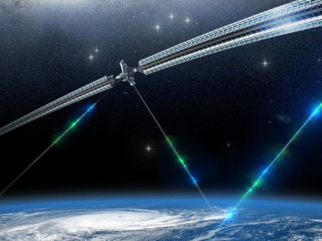 نجاح أوّل محاولة استيراد طاقة شمسية من الفضاء