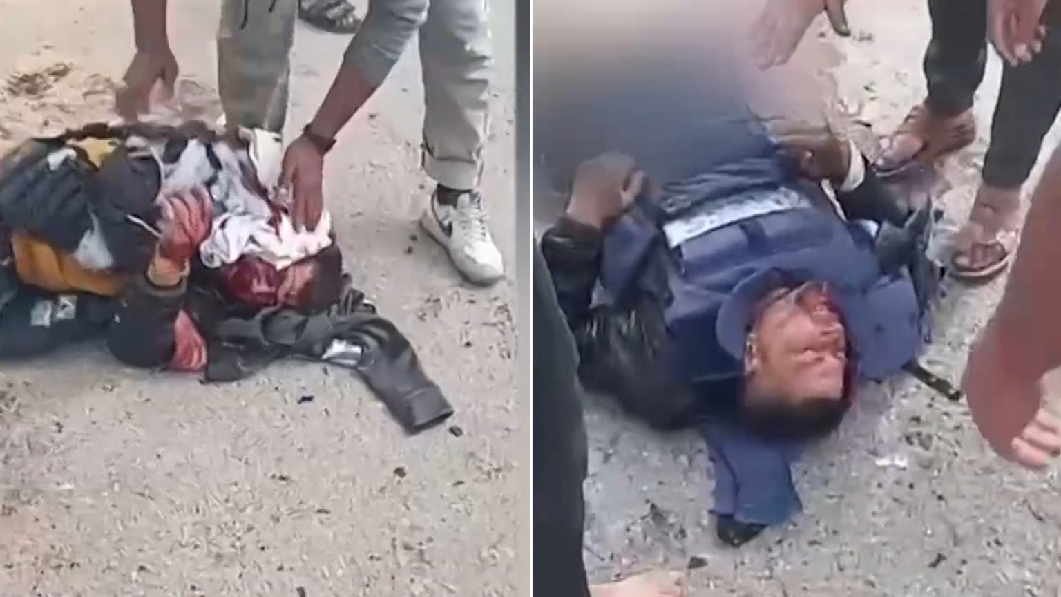 من هما مراسلا الجزيرة “الجريحين” إسماعيل أبو عمر وأحمد مطر؟