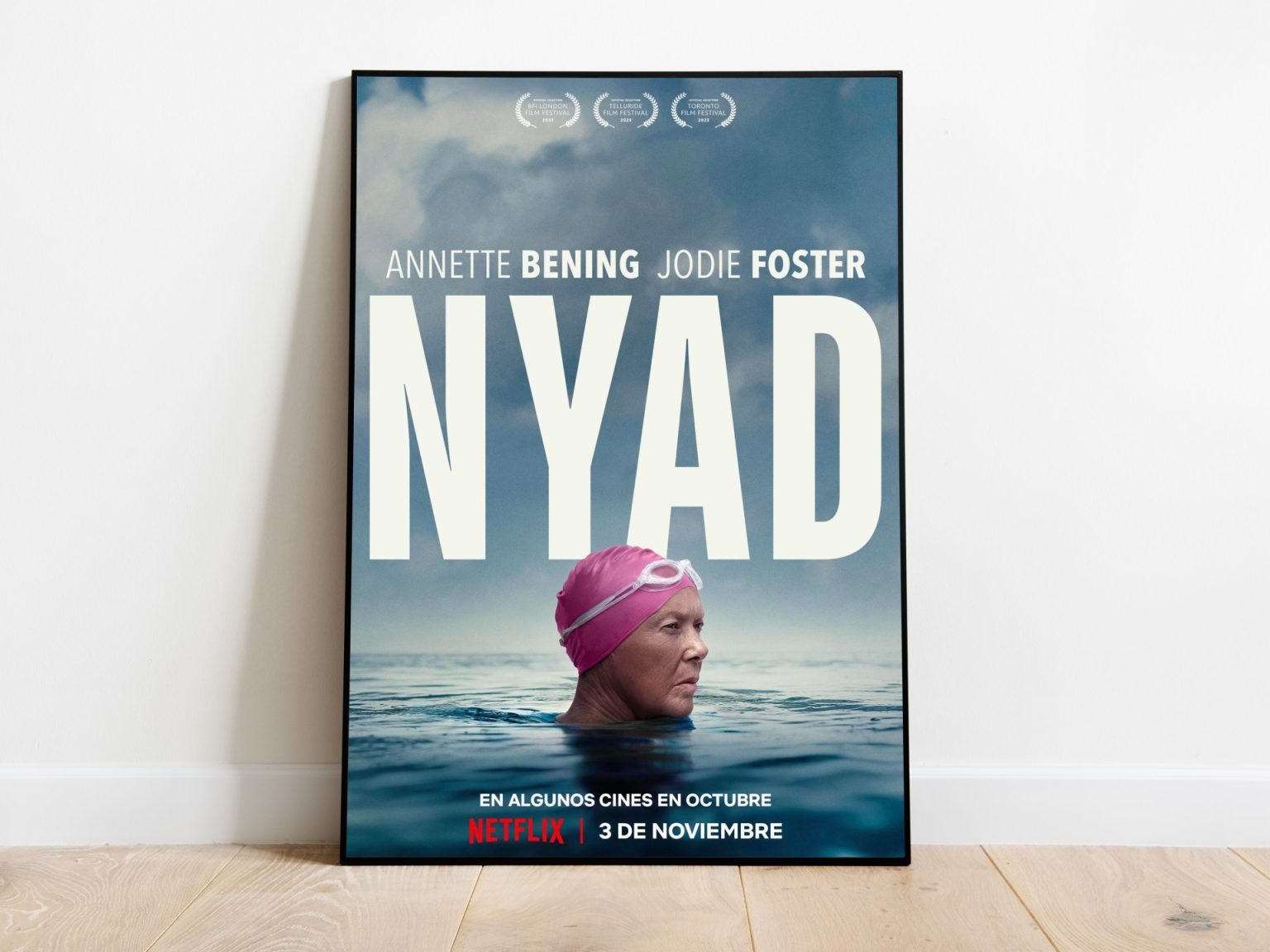 فيلم “نياد”.. قصة المرأة التي هزمت أسماك القرش وحاجز السن