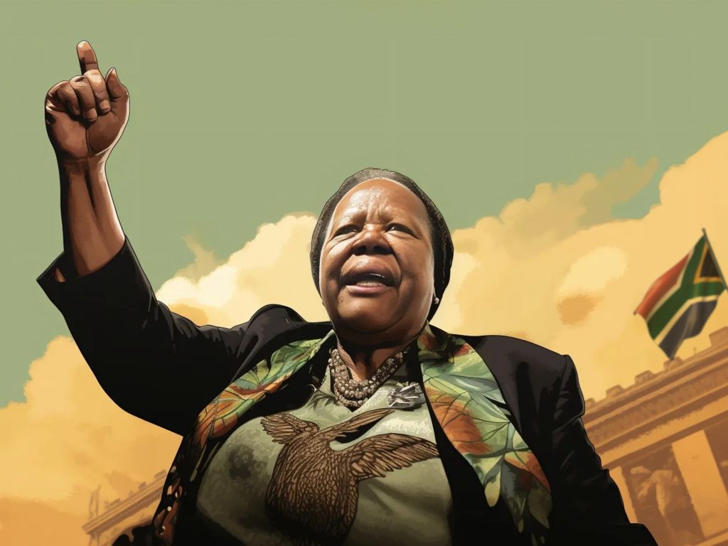 ناليدي باندور.. وريثة مانديلا وذراعه لرفع الظلم عن غزة