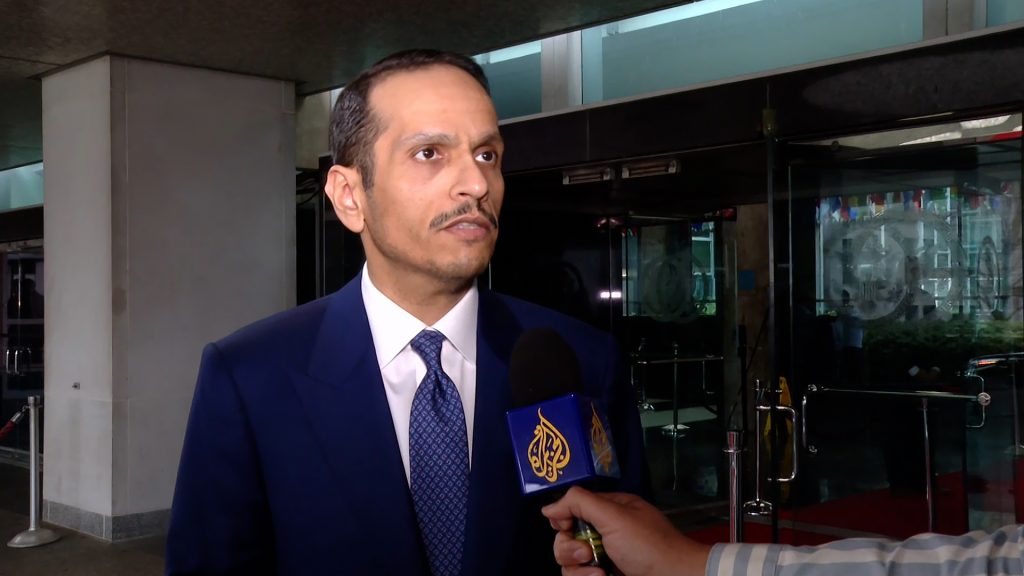 رئيس الوزراء القطري: الاحتلال الإسرائيلي يستخدم المساعدات للابتزاز السياسي