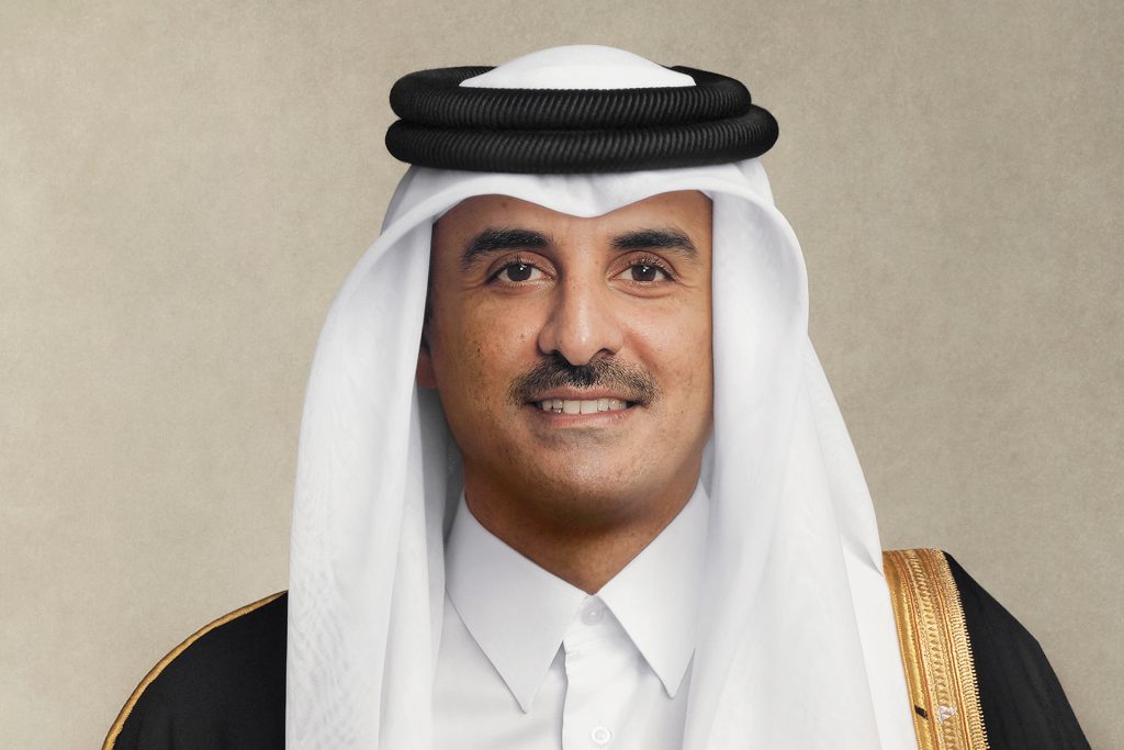 أمير قطر ورئيس الوزراء الهولندي يبحثان تطورات الأوضاع في غزة