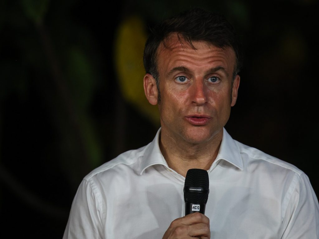 تبرير غريب لماكرون حول مشاركة إسرائيل واستبعاد روسيا من أولمبياد باريس