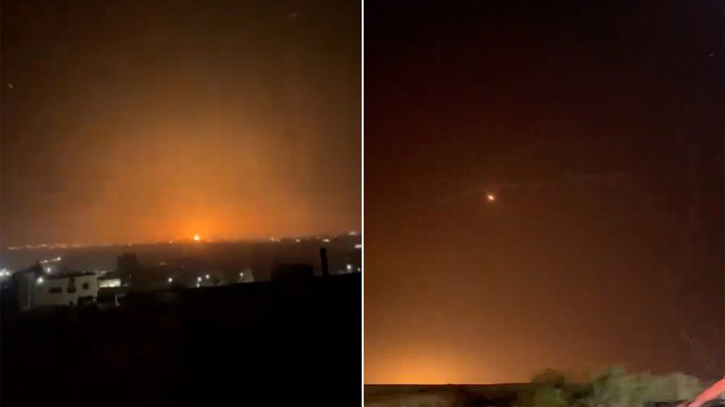 إيران تهاجم إسرائيل بعشرات المسيّرات والصواريخ