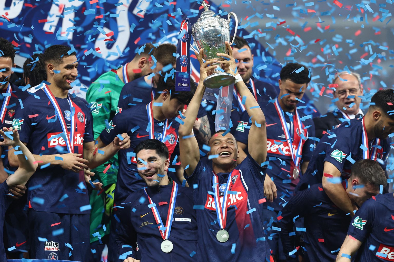 كأس فرنسا.. مبابي يسدل الستار على مسيرته مع سان جرمان باللقب الرابع عشر