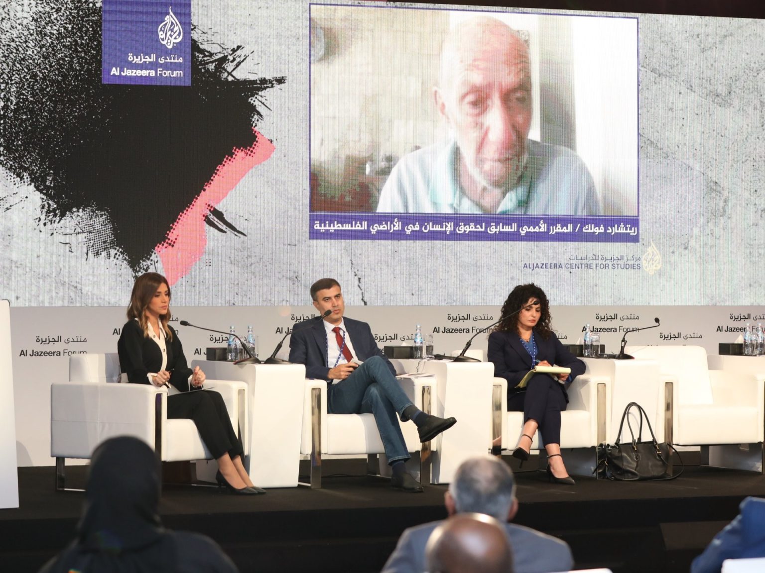 مشاركون بمنتدى الجزيرة: ميزان العدالة الدولية بغزة فضح الغرب وأميركا