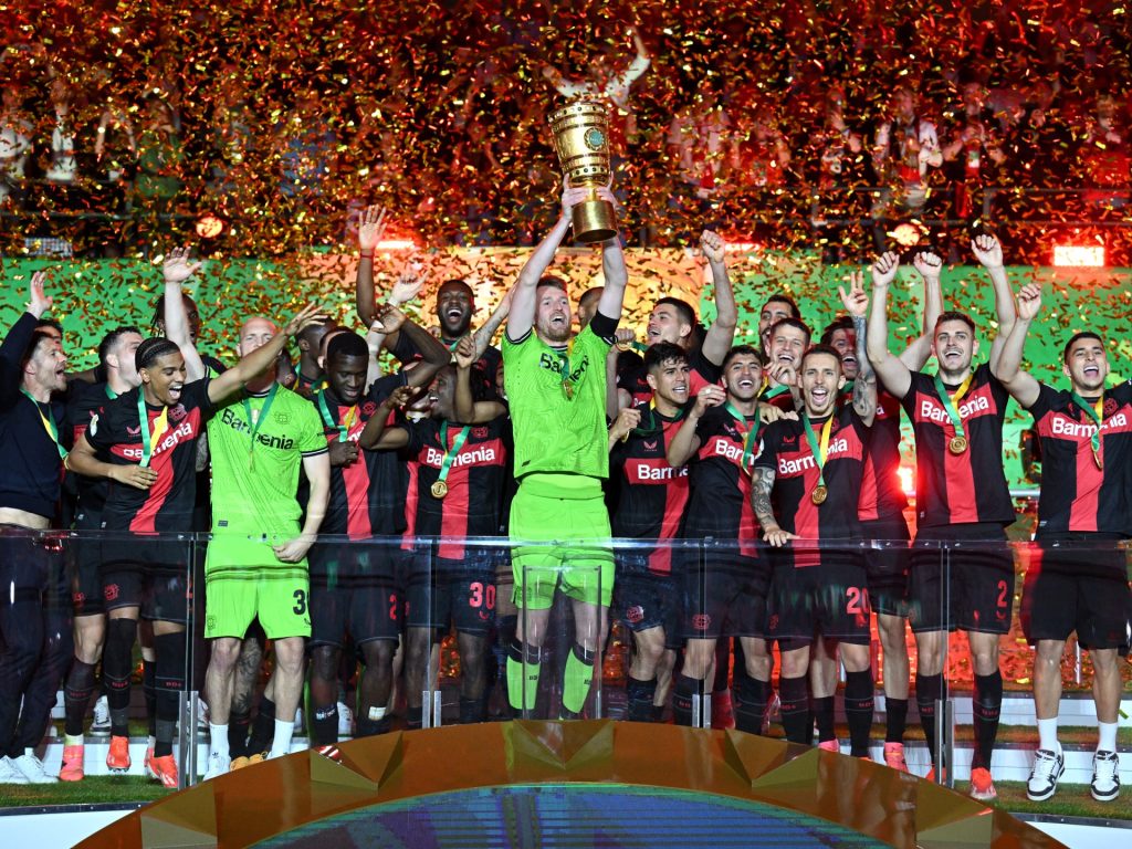 ليفركوزن ينتزع كأس ألمانيا ويحصد الثنائية المحلية لأول مرة في تاريخه