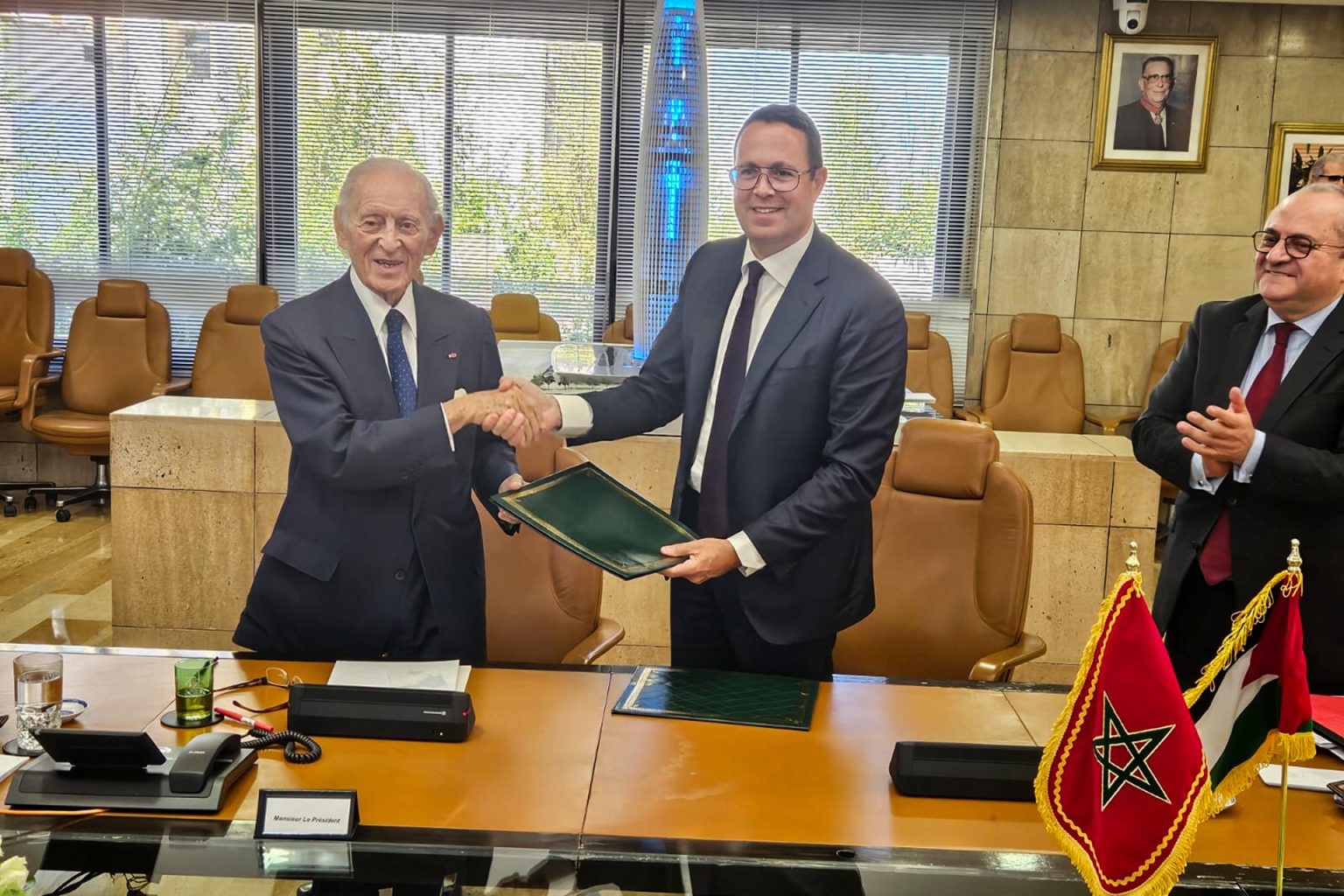 شراكة مصرفية لتعزيز تدفق التجارة والاستثمارات بين المغرب وفلسطين