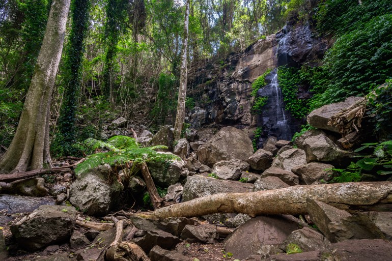 Festoon Falls in Bunya Mountains National Park, Queensland, Australia