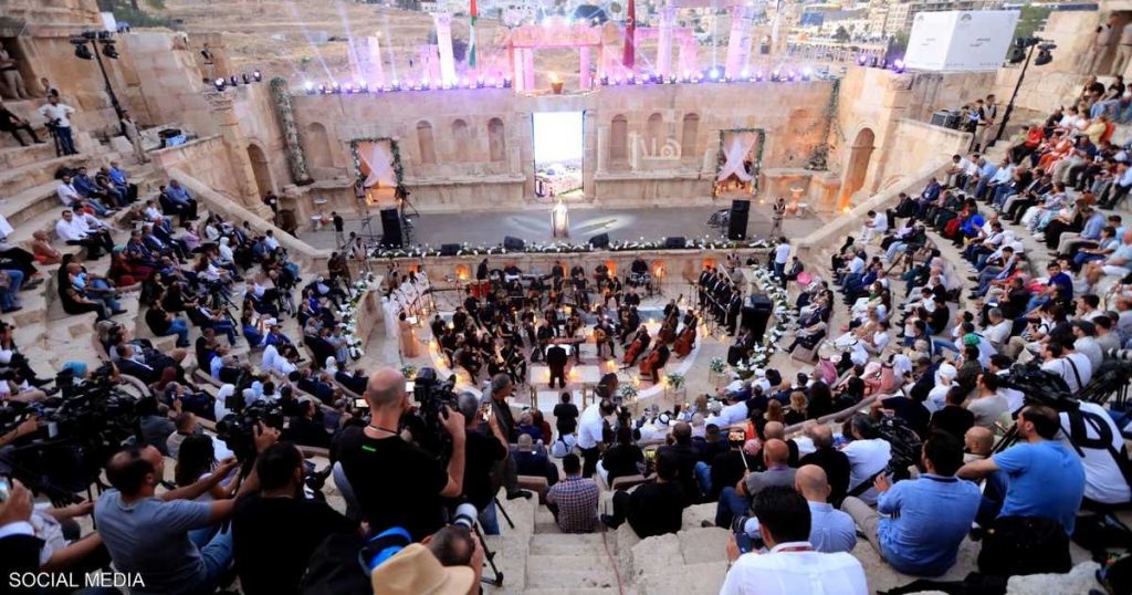 الأردن.. انطلاق النسخة 38 لمهرجان جرش