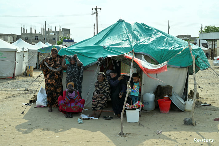 الجوع والأمراض تنتشر في السودان . أرشيفية 