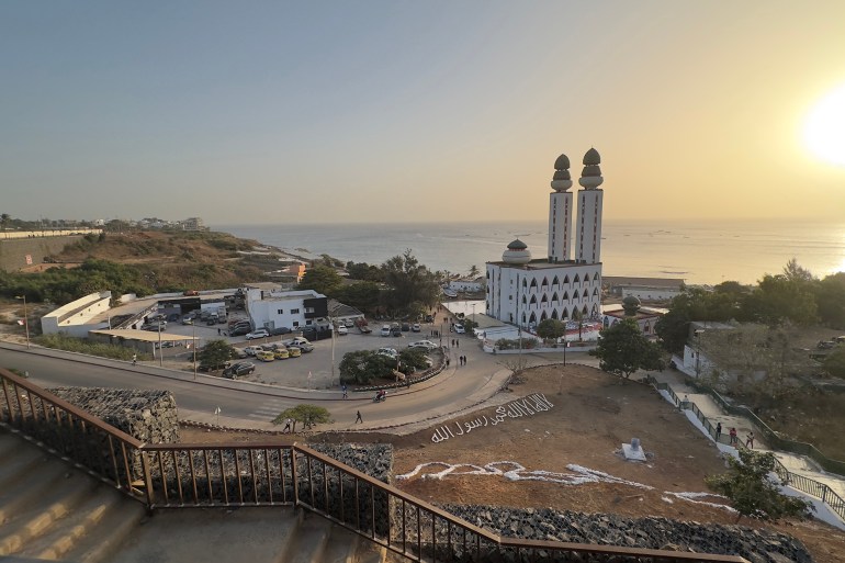 أحد مساجد العاصمة السنغالية دكار