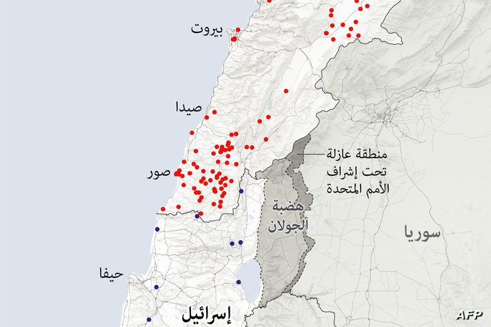 الضربات العسكرية في لبنان وإسرائيل التي شنت في 29 سبتمبر 