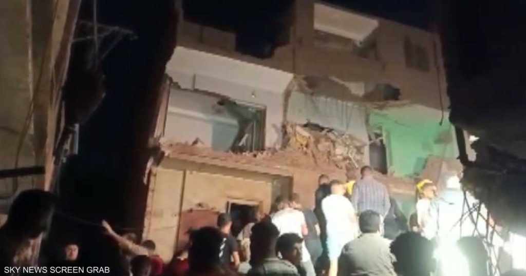 قتلى وجرحى في انهيار مبنى بالقاهرة