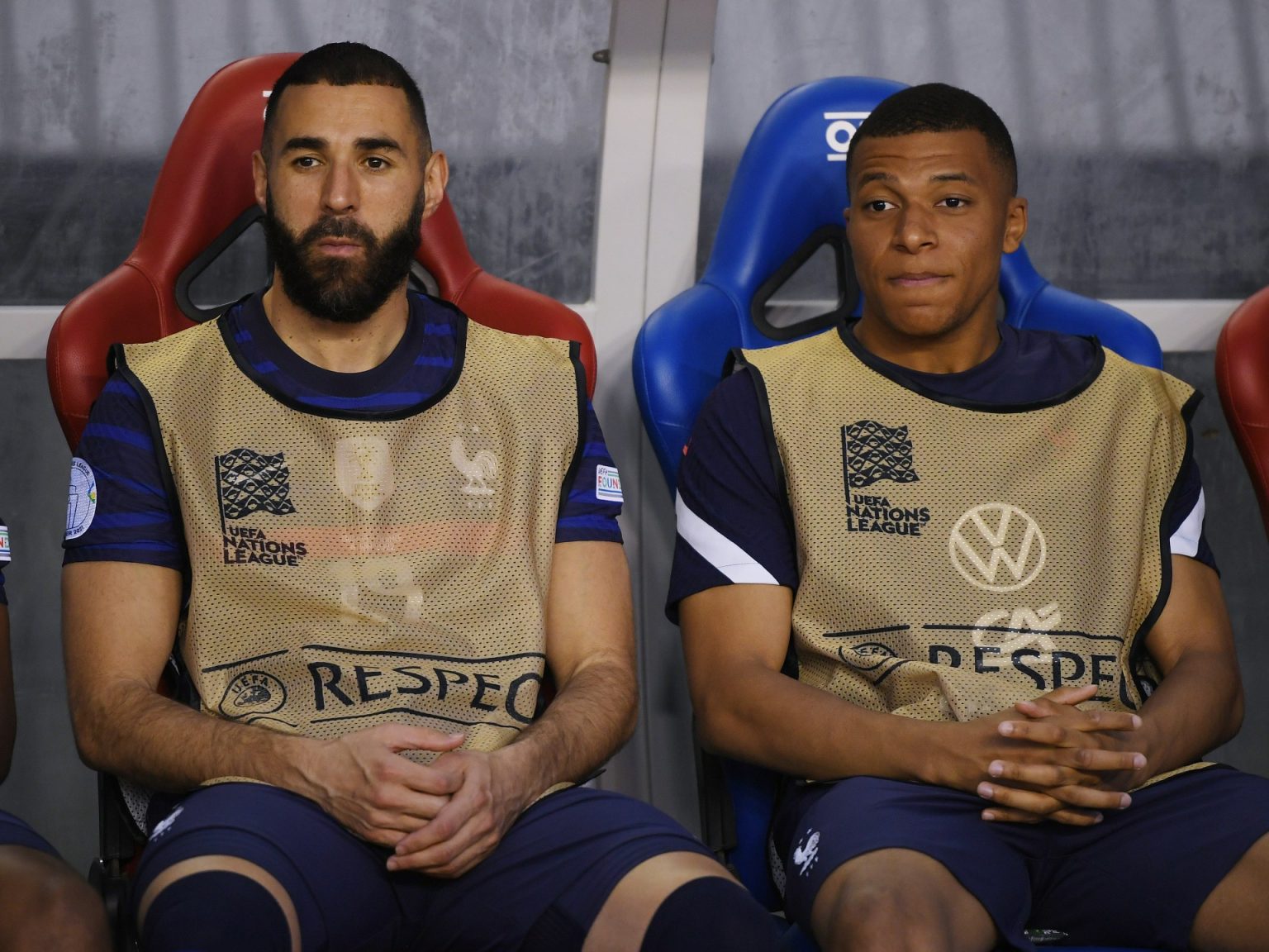 بنزيمة يتجاهل مبابي في التصويت لجائزة أفضل لاعب فرنسي