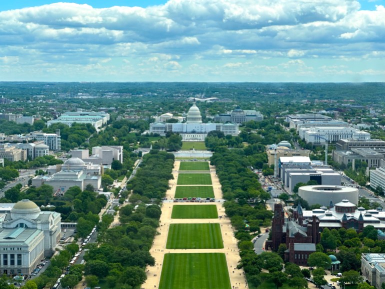 Washington Monument in Washington DC