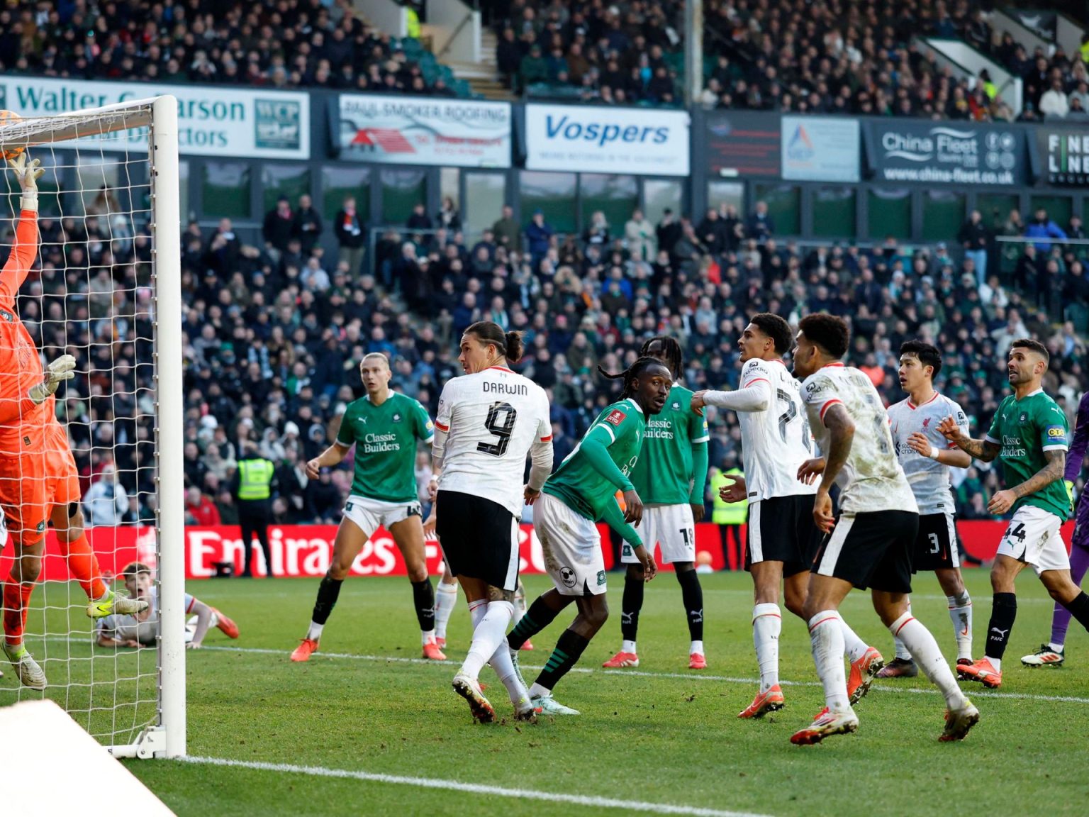 خسارة ليفربول أمام فريق مغمور في أكبر مفاجأة بكأس الاتحاد الإنجليزي