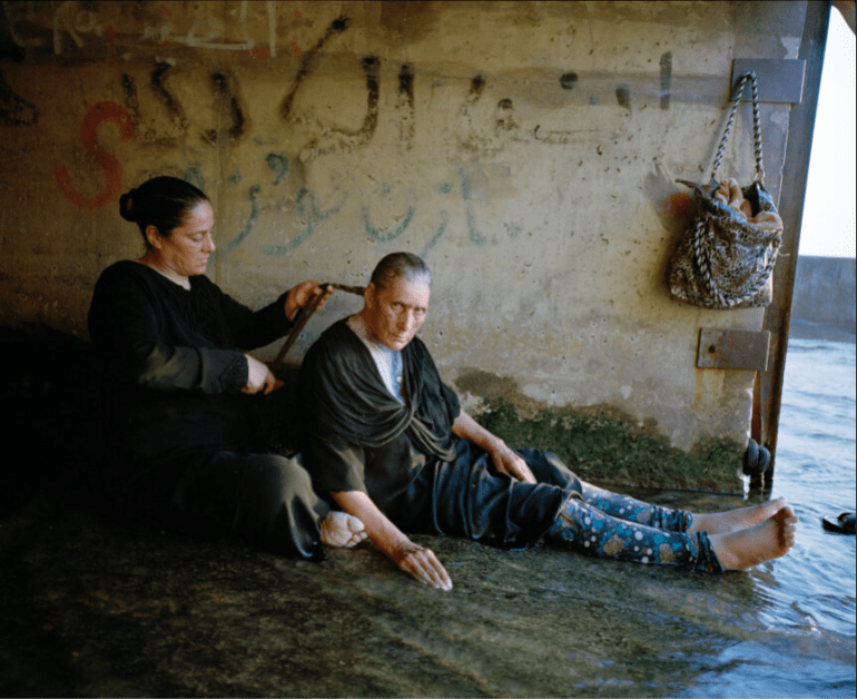 Nadia Bseiso: Credit line: Image courtesy of Nadia Bseiso. Infertile Crescent. Medium format film, shot on Kodak Portra. 70 x 85 cm. Presented at Tasweer Photo Festival Qatar 2025.
