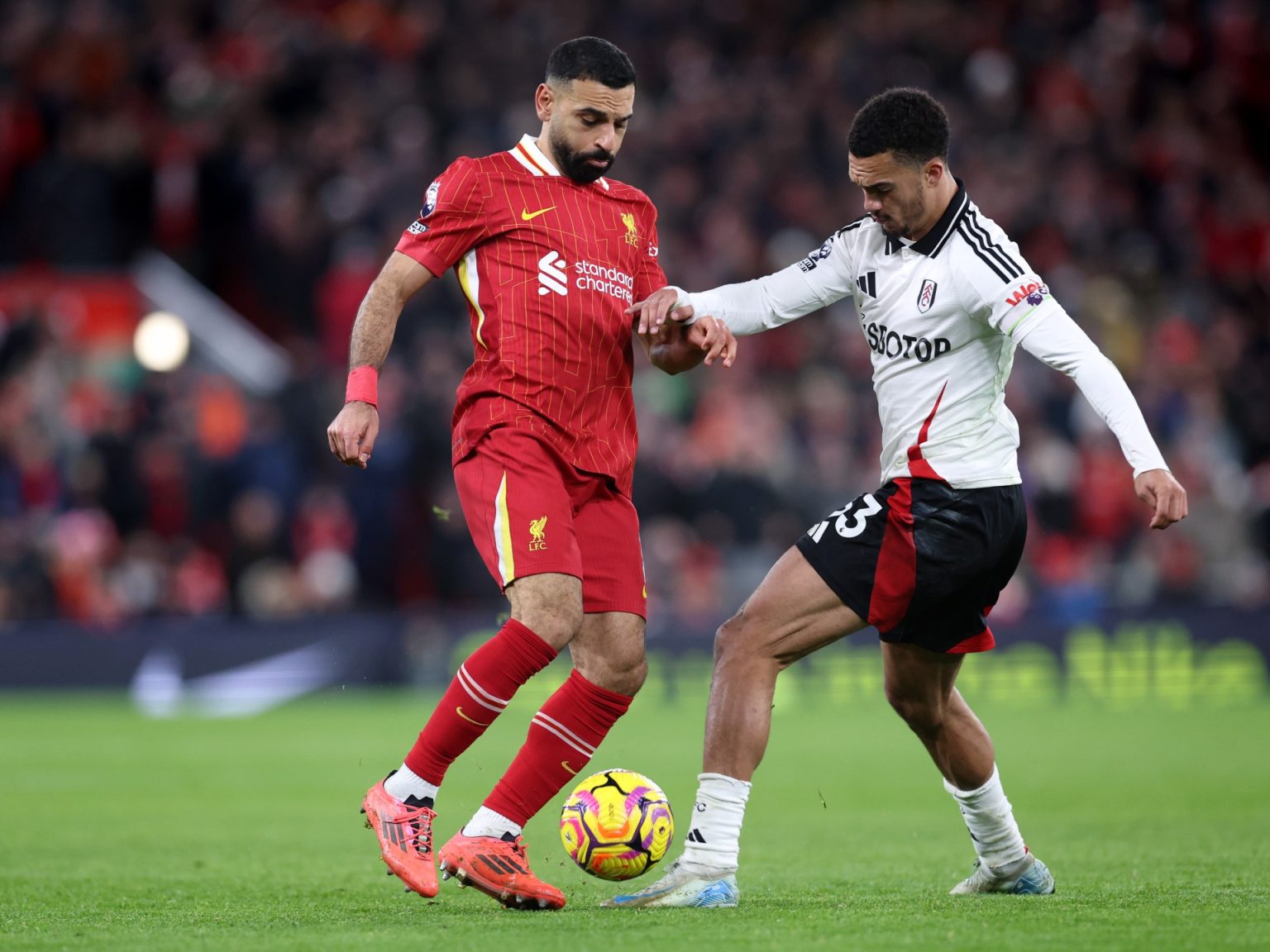 موعد مباراة ليفربول ضد فولهام في الدوري الإنجليزي والقنوات الناقلة