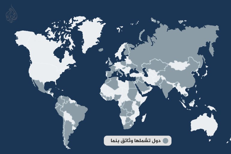 تصميم خاص - خريطة العالم
