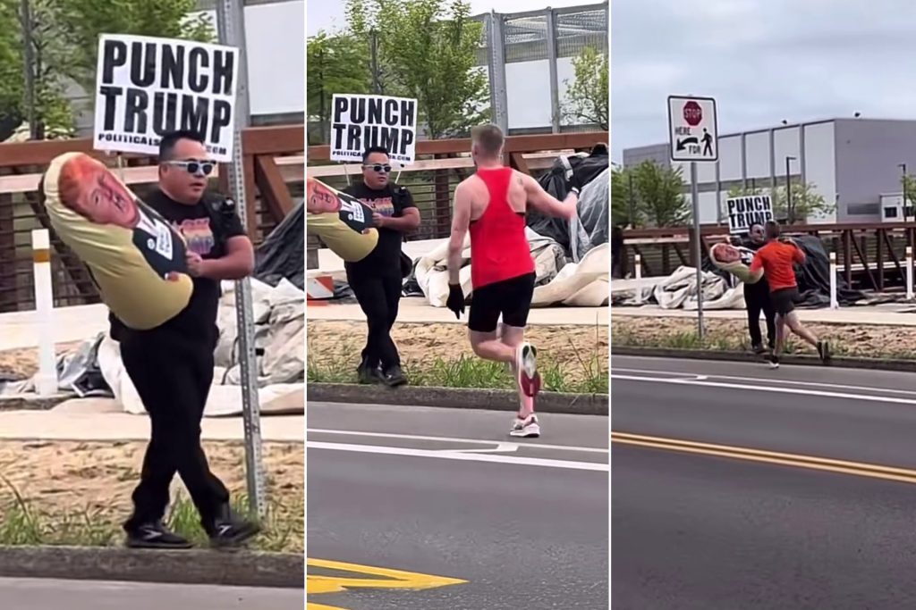 “وجّه لكمة لترامب”.. مبادرة في سباق ماراثون تلقى تجاوبا كبيرا