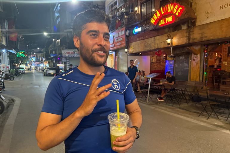 عرب فيتنام هانوي أكل حلال مطبخ vietnam hanoi arab