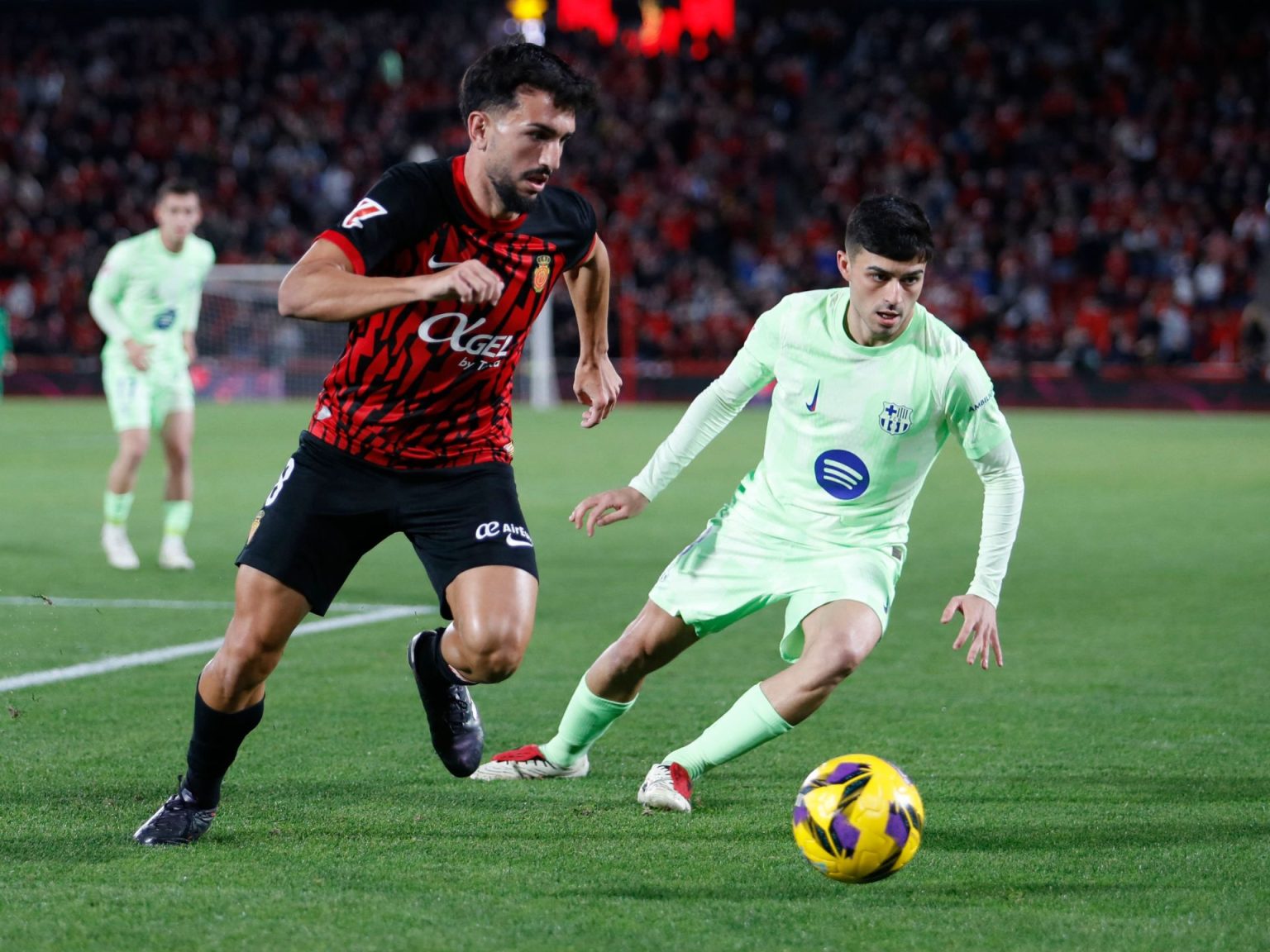 موعد مباراة برشلونة ضد ريال مايوركا في الدوري الإسباني والقنوات الناقلة