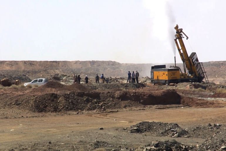 إنتاج الذهب في السودان