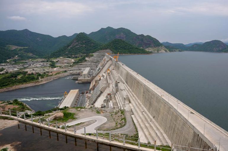 مناظر لسد النهضة الاثيوبي