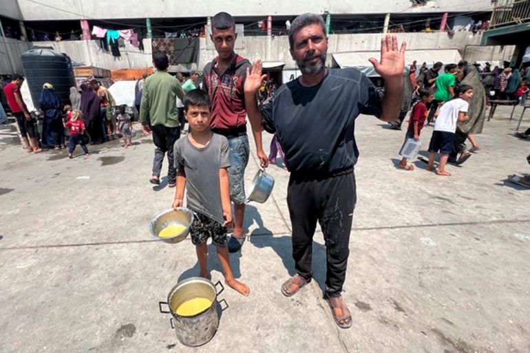 أسرة رائد كحيل تعتمد كليا على التكية، وإن لم تأتِ "تجوع العائلة" كما يقول