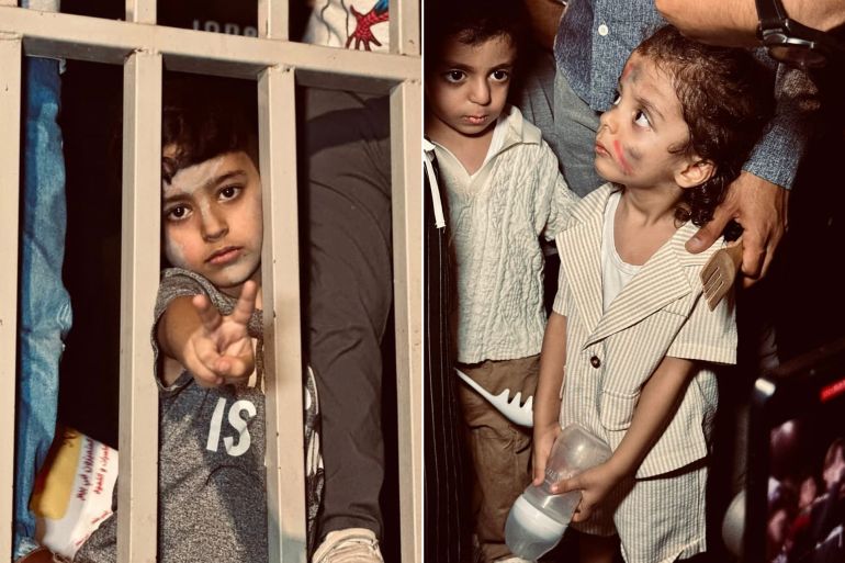 أطفال الاردن يطرقون الأواني رفضاً لتجويع غزة