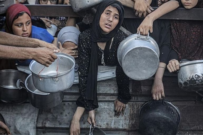 الجوع يفتك بأهالي غزة