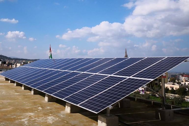 مشروع طاقة شمسية (سلطة الطاقة الفلسطينية)