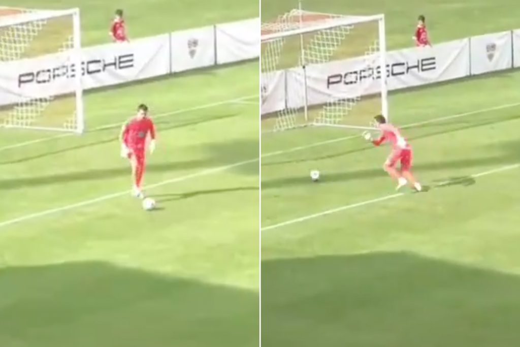 شاهد.. هفوة غريبة لحارس سيلتا فيغو تتسبب بهدف