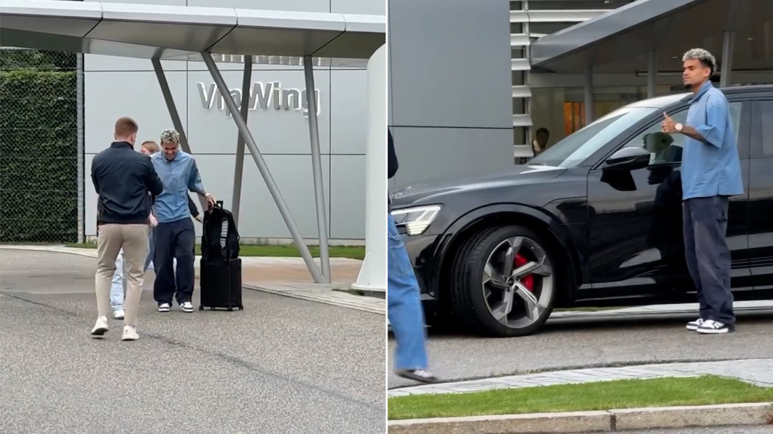 شاهد.. الكولومبي دياز يصل ألمانيا للتوقيع مع بايرن ميونخ