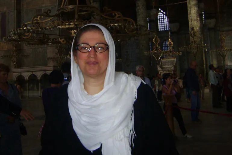 الروائية السورية ابتسام التريسي_ الجزيرة نت_