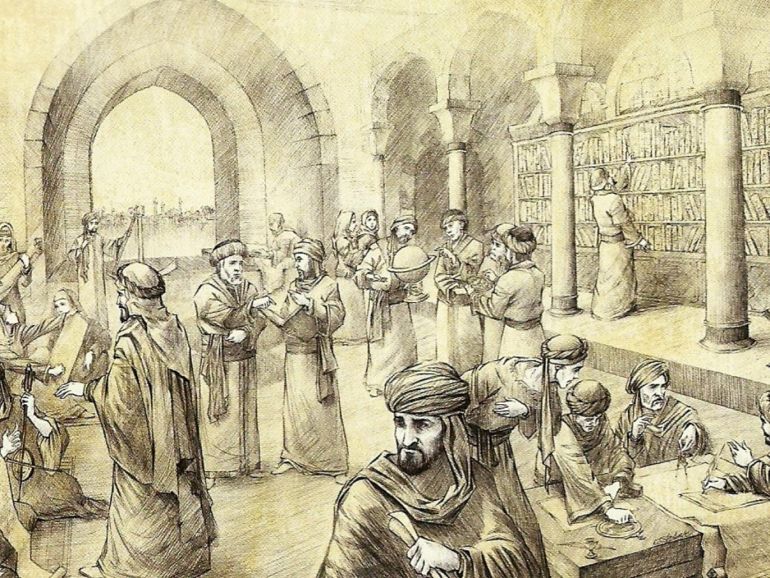 Omran Abdullah - بيت الحكمة الذي أسسه هارون الرشيد كان مركزاً علمياً وفكرياً خلال العصر الذهبي الإسلامي - قبل الحداثة والطباعة.. كيف عرف العرب الملكية الفكرية والأدبية في العصور الإسلامية الوسيطة؟