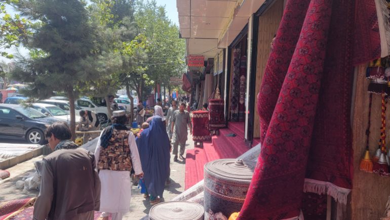 مشاهد من الأسواق الأفغانية وخاصة بالجزيرة نت