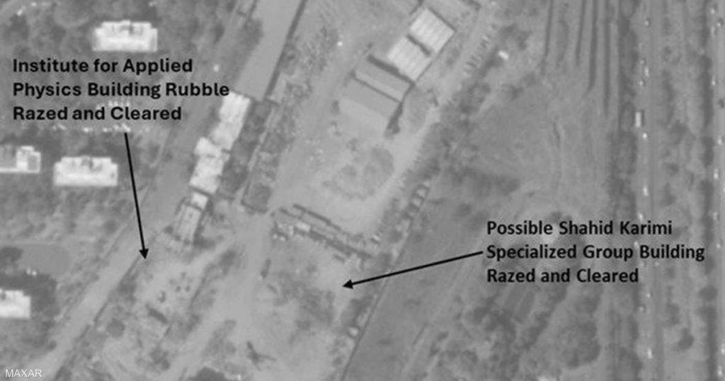صور تكشف: لماذا “طهّرت” إيران موقعا نوويا قصفته إسرائيل؟