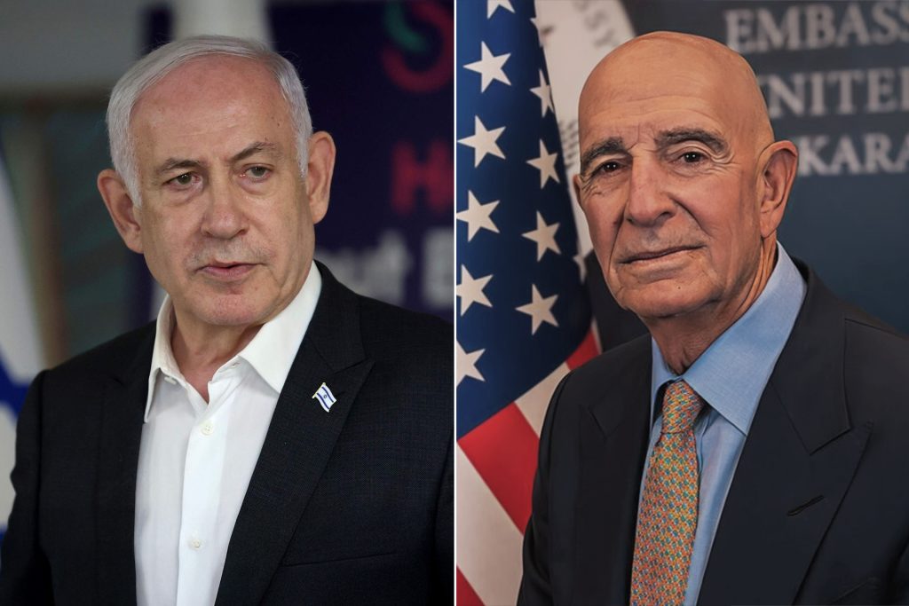 المبعوث الأميركي توم براك يبحث مع نتنياهو ملفي لبنان وسوريا