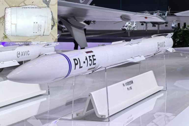 China's PL-15E air-to-air missile