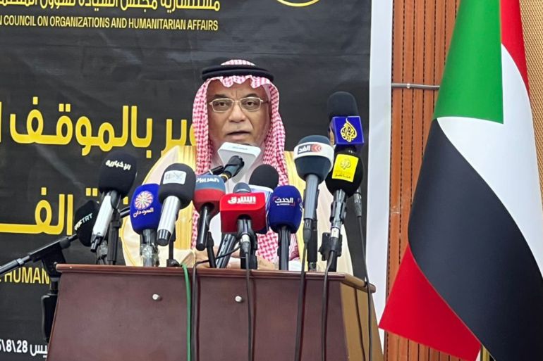 السفير السعودي بالسودان علي بن حسن جعفر