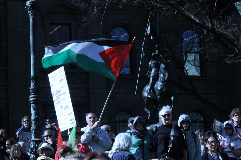 مظاهرة وطنية كبري في أستراليا دعما لغزة