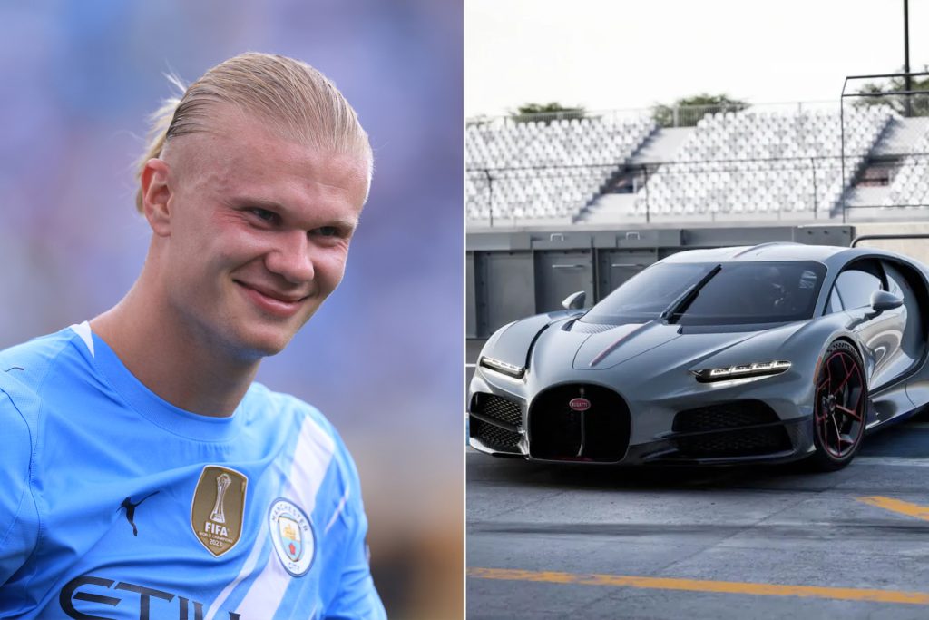 هالاند مهاجم مان سيتي ينفق الملايين لشراء السيارات الفارهة