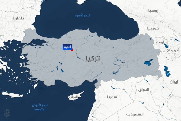 تصميم خاص خريطة تركيا